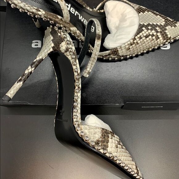 ALEXANDER WANG Rina Studded Slingbacks - Picture 10 of 14